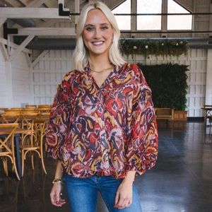 Fate Button Up Blouse